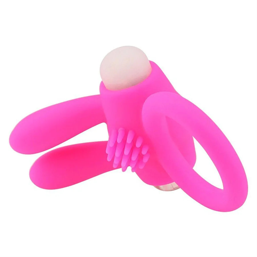 Lover’s Pulse – Intimate Vibrating Ring for Shared Pleasure -  Penis Rings Sex Toys Massager For Couples Women