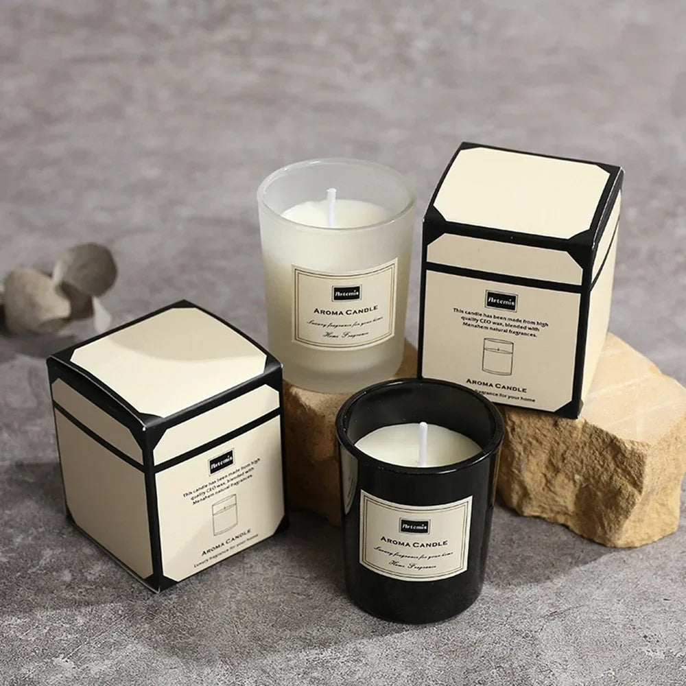 Enchanting Aromatherapy Candles – Romantic Glow, Festive Vibes