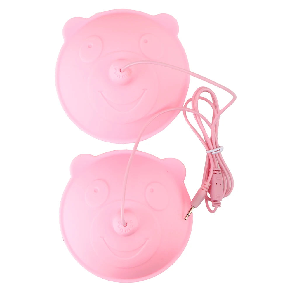 Tongue Lick Electric Breast Pump – 10-Speed Nipple Sucker &amp; Breast Massager for Women