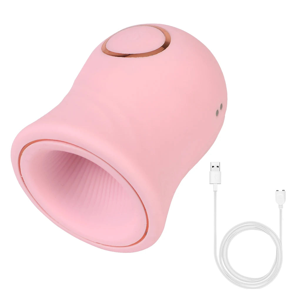 Male Masturbator Penis Pump Vibrator For Men Glans Sucking Cock Exerciser Medical Delay Ejaculation Oral Blowjob Sex Toys Erotic