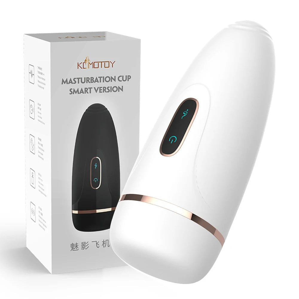 Automatic Male Masturbator with Suction, Vibration &amp; Moaning Function